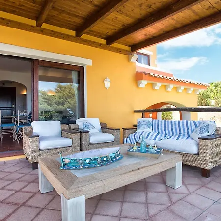 Villa Stintino Solara Per 8 Persone Vista Mare Con Piscina Punta de su Torrione