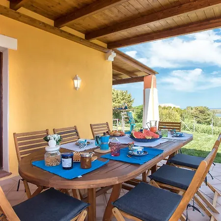 Stintino Solara Per 8 Persone Vista Mare Con Piscina