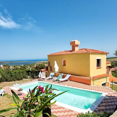 Stintino Solara Per 8 Persone Vista Mare Con Piscina * Punta de su Torrione