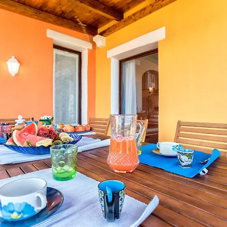 Villa Stintino Solara Per 8 Persone Vista Mare Con Piscina Punta de su Torrione