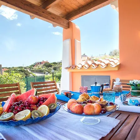Stintino Solara Per 8 Persone Vista Mare Con Piscina