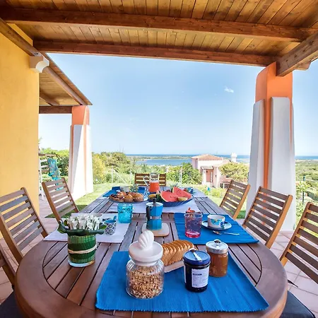Stintino Solara Per 8 Persone Vista Mare Con Piscina *