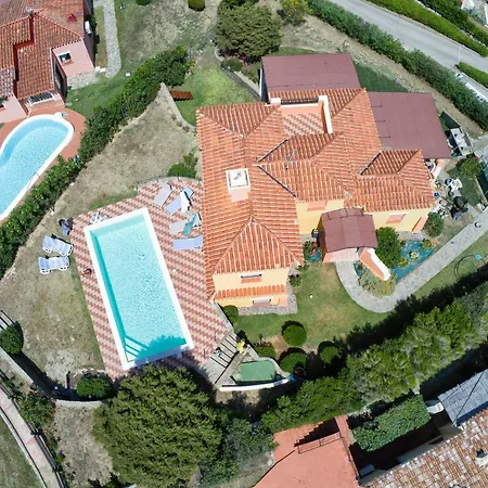 Villa Stintino Solara Per 8 Persone Vista Mare Con Piscina Punta de su Torrione
