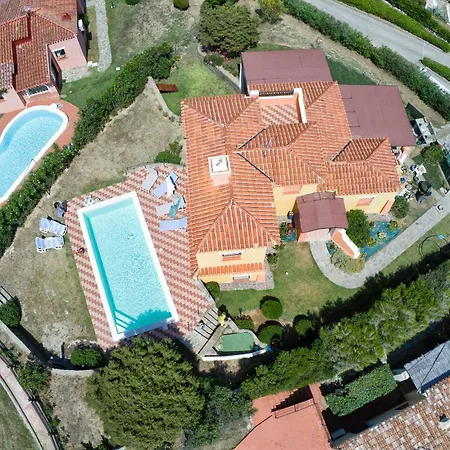 Villa Stintino Solara Per 8 Persone Vista Mare Con Piscina Punta de su Torrione