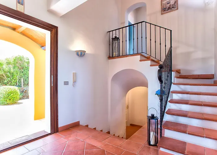 Stintino Solara Per 8 Persone Vista Mare Con Piscina Villa Punta de su Torrione